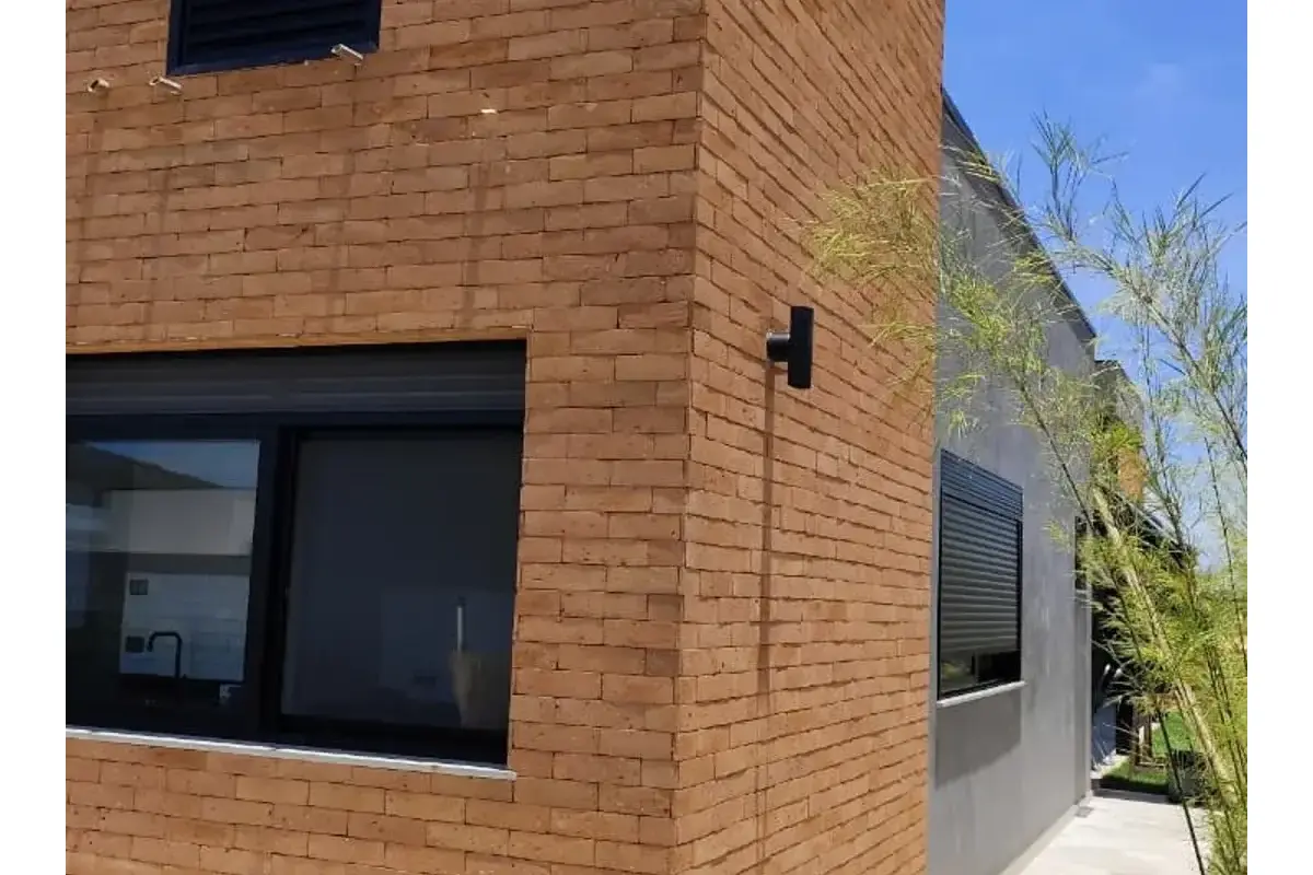 Brick Rosso Prime — tijolinho artesanal para área gourmet